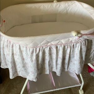 Baby girl bassinet